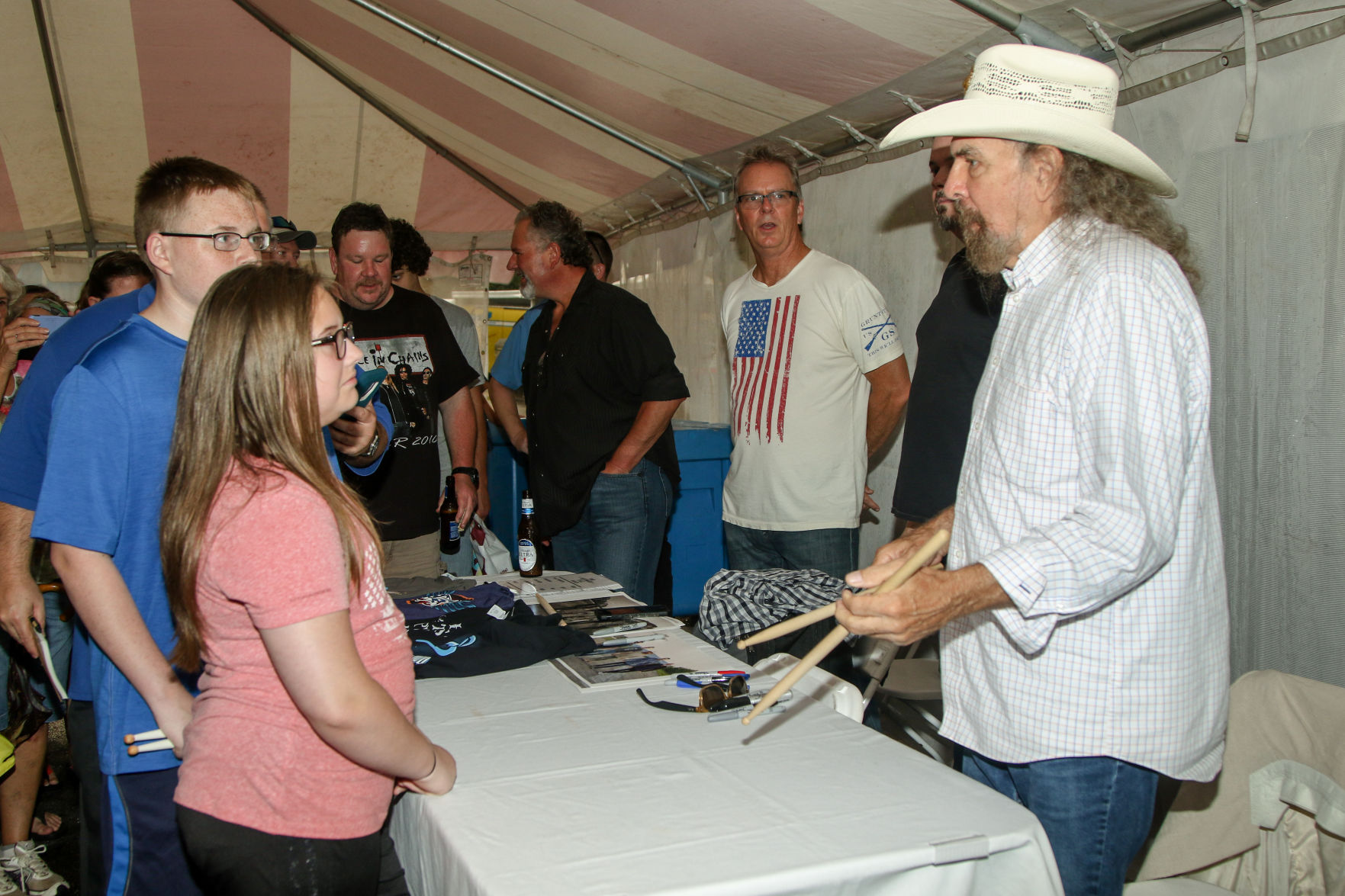 Artimus Pyle Band meet & greet @ Myras Valdese 8_2_19-6634.JPG
